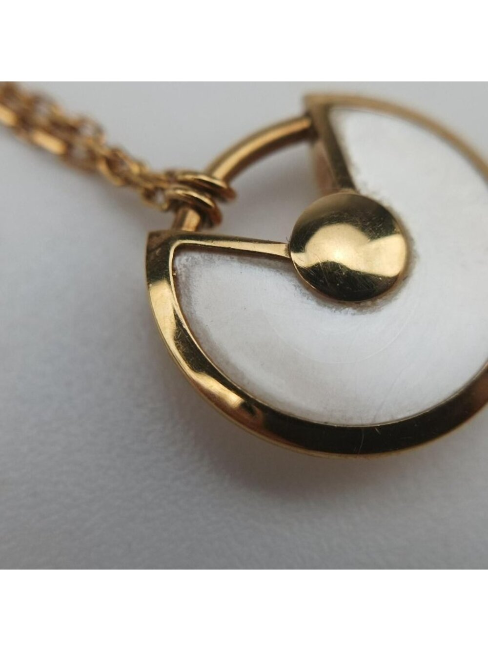 Dior Amulet de Gold White Necklace - Picture 9 of 15
